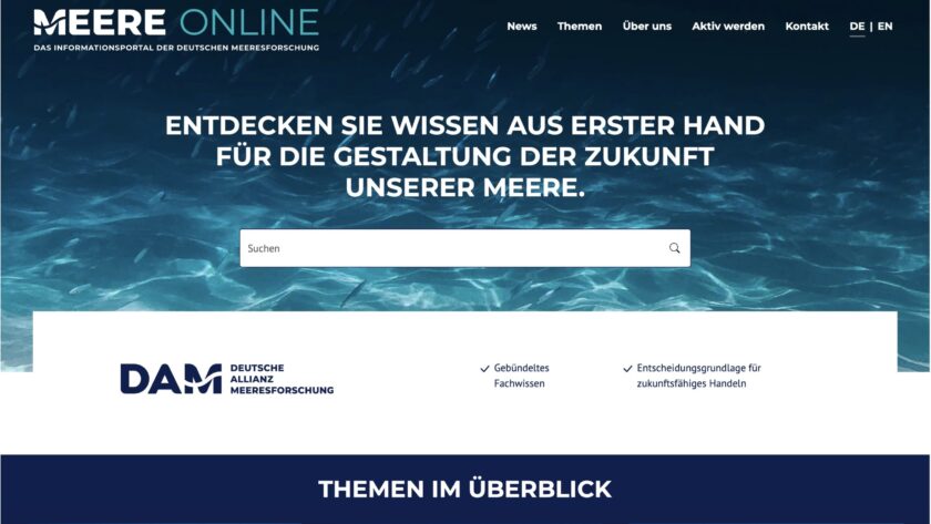 Homepage Ocean Online